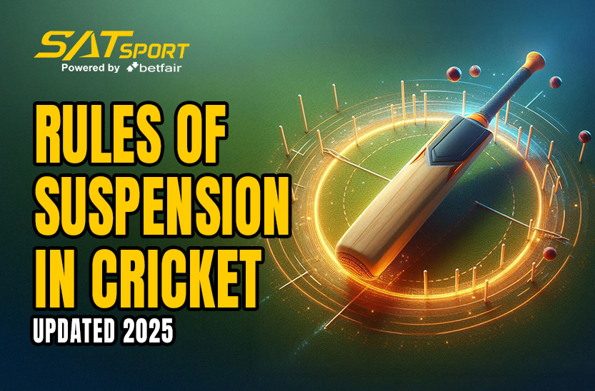 Rules of Suspension in Cricket – Updated 2025
