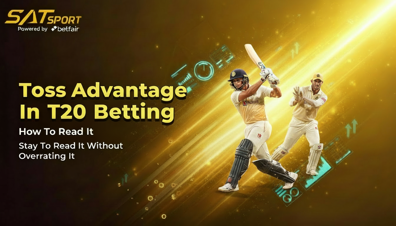Toss Advantage In T20 Betting: How To Read It Without Overrating It
