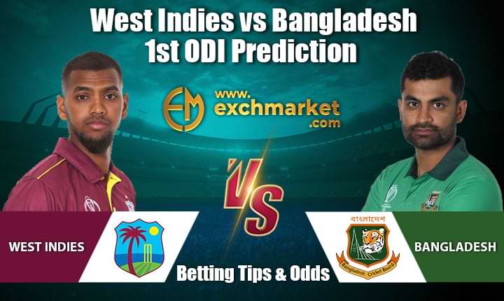West Indies vs Bangladesh 1st ODI: Prediction