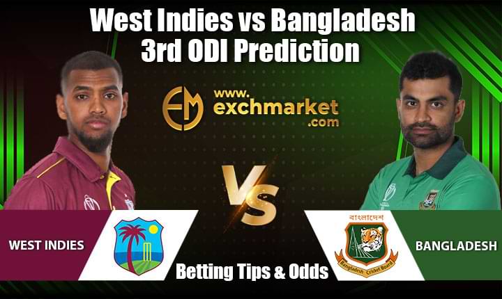 WI vs BAN 3rd ODI: Prediction