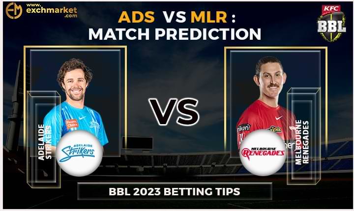 ADS vs MLR 36th Match: BBL match prediction