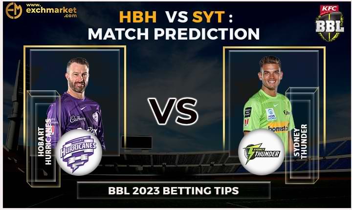 HBH vs SYT 42nd Match: BBL match prediction