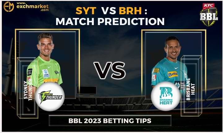 SYT vs BRH BBL Eliminator Match prediction