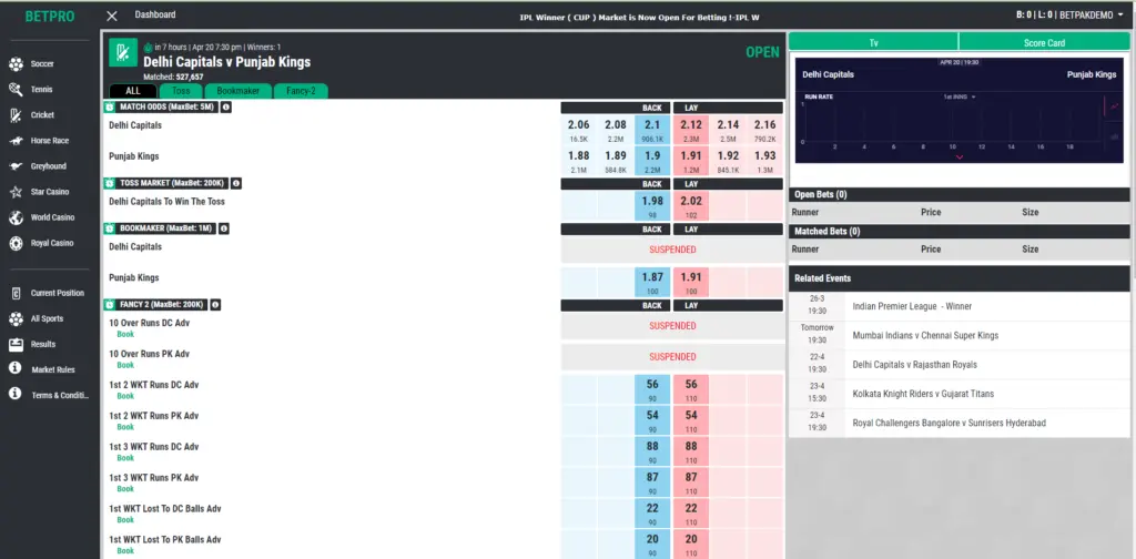 betproexch sports betting
