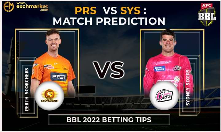 PRS vs SYS 6th Match: BBL match prediction