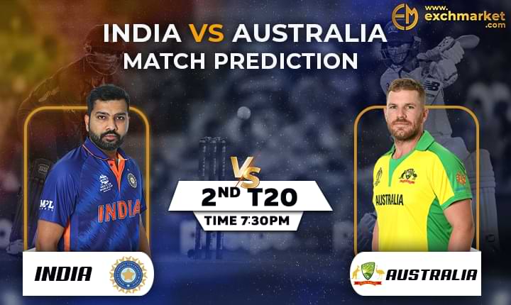 IND vs AUS 2nd T20I match prediction