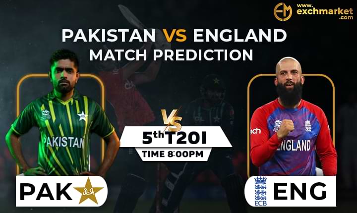 PAK vs ENG 5th T20I: Match Prediction