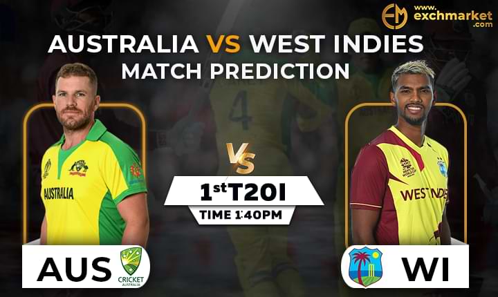 AUS vs WI 1st T20I: Match Prediction and Betting Tips