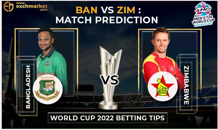 BAN vs ZIM ICC T20 World Cup: 28th Match Prediction