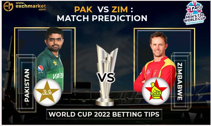 PAK vs ZIM ICC T20 World Cup: 24th Match Prediction