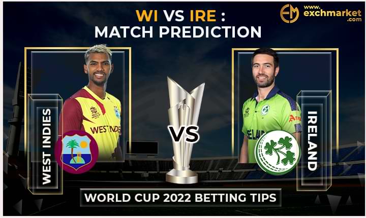 West Indies vs Ireland Match Prediction and Betting Tips