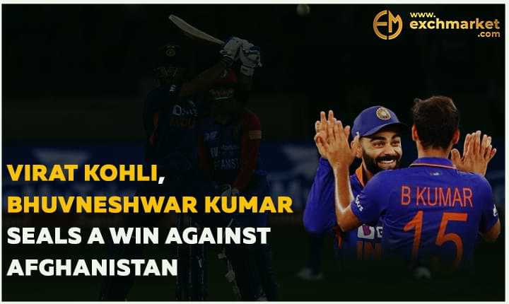Virat Kohli, Bhuvneshwar Kumar seals a win against Afghanistan