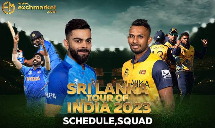 IND vs SL 2023: Sri Lanka tour of India 2023 schedule, squad