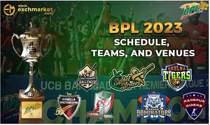 BPL 2023: Complete schedule, teams, squad, and venue