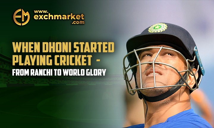 When Dhoni Started Playing Cricket – From Ranchi to World Glory