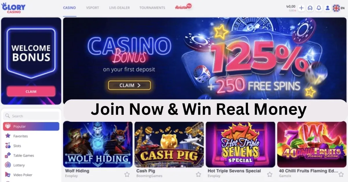Glory Casino: Trusted Online Casino Betting Exchange Site India