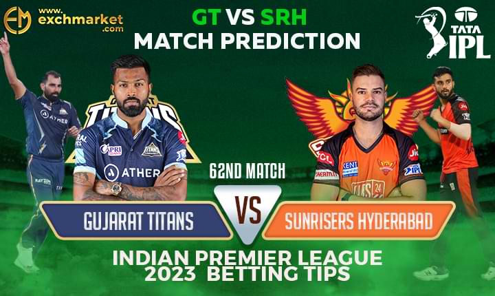 GT vs SRH: 62nd IPL Match Prediction