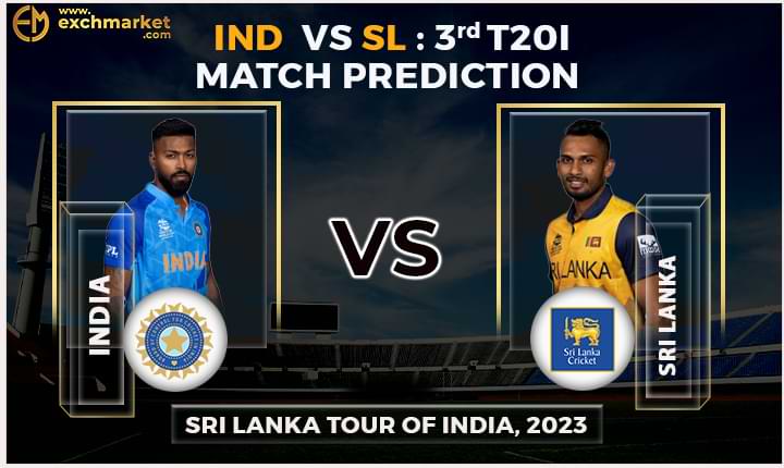 IND vs SL 3rd T20I: Match prediction