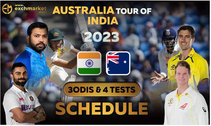 Australia tour of India 2023: Schedule, fixtures