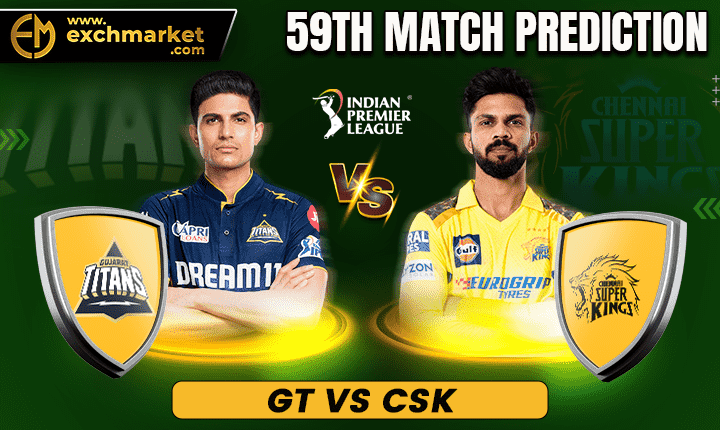 GT vs CSK: 59th IPL Match Prediction 2024