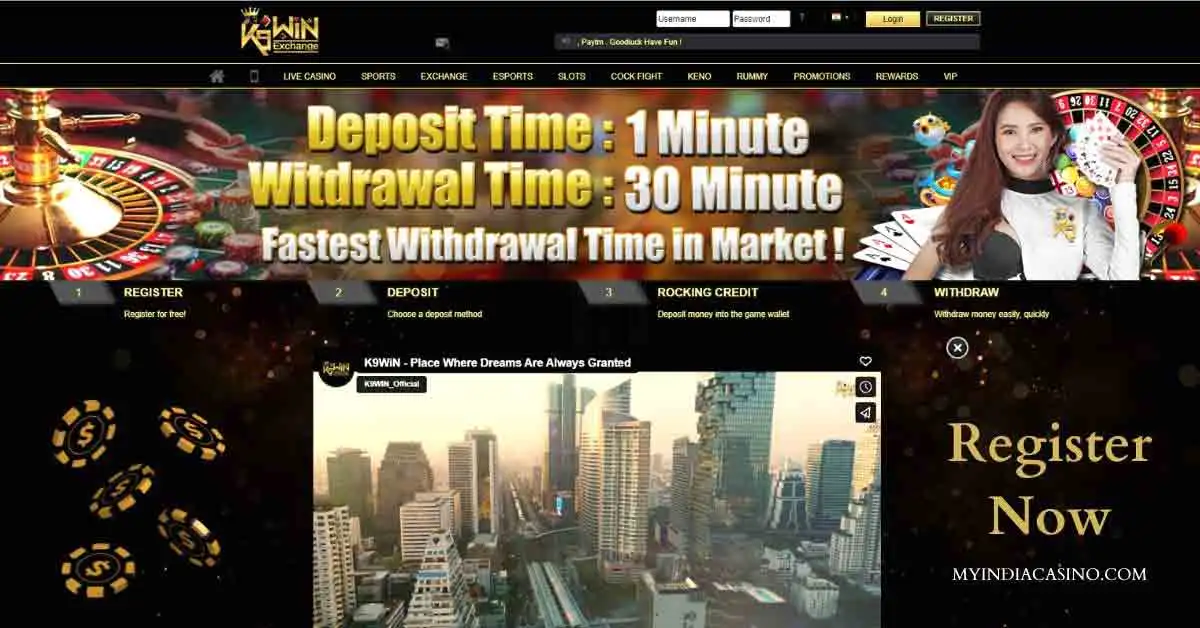 K9Win India &#8211; Best Official Trusted Online Casinos in India