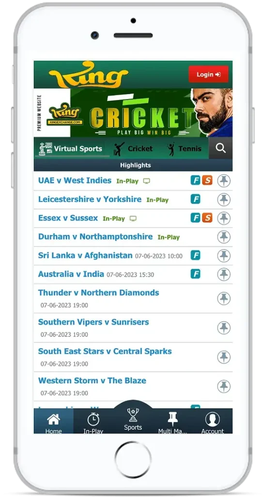 Kingexchange App