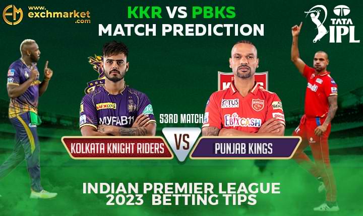 KKR vs PBKS: 53rd IPL Match Prediction