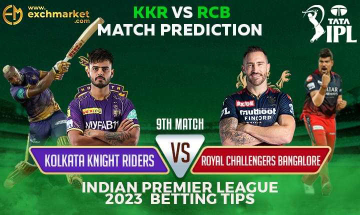KKR vs RCB: 9th IPL Match Prediction