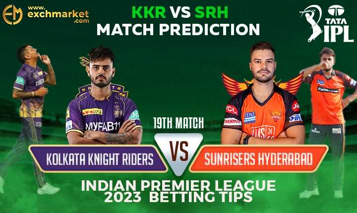 KKR vs SRH: 19th IPL Match Prediction
