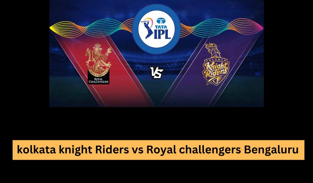 kolkata knight Riders vs Royal challengers bangalore match scorecard