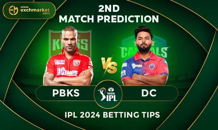 PBKS vs DC: IPL 2024 2nd Match Prediction