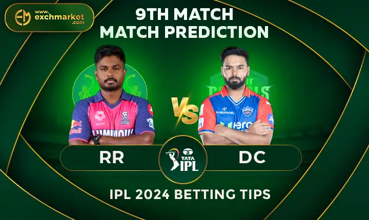 RR vs DC: IPL 2024 9th Match Prediction