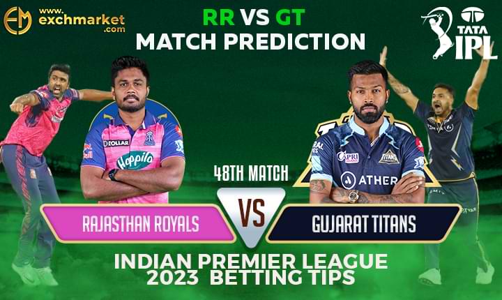 RR vs GT: 48th IPL Match Prediction