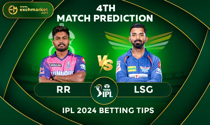 RR vs LSG: IPL 2024 4th Match Prediction