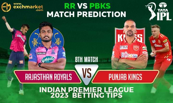 RR vs PBKS: 8th IPL match prediction