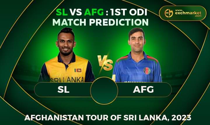 SL vs AFG 1st ODI: Match Prediction