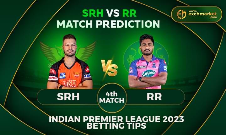 SRH vs RR: 4th IPL match prediction